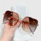 Sonnenbrille mit eckiger Fassung für jeden Tag – Produktansicht 1