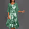 Elegantes zweiteiliges Ensemble mit Kleid – Produktansicht 2