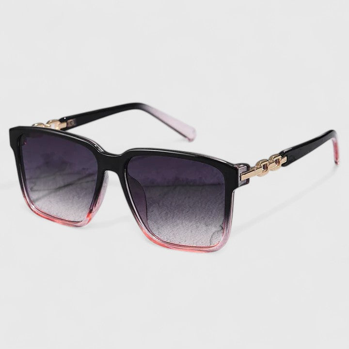 Eckige Sonnenbrille mit klarer Linienführung – Produktansicht 2