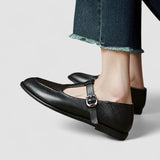 Bequeme Mary-Jane-Schuhe mit niedrigem Absatz – Produktansicht 3