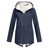 Lange Jacke mit Fleecefutter – Produktansicht 7