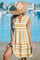 Bequemes Sommerkleid mit geometrischem Muster – Produktansicht 7