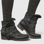 Bequeme Stiefel mit weicher Dämpfung in Wickeloptik – Produktansicht 5