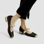 Bequeme Mary-Jane-Schuhe mit Blockabsatz – Produktansicht 6