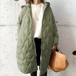 Winter-Steppjacke mit Kapuze – Produktansicht 1