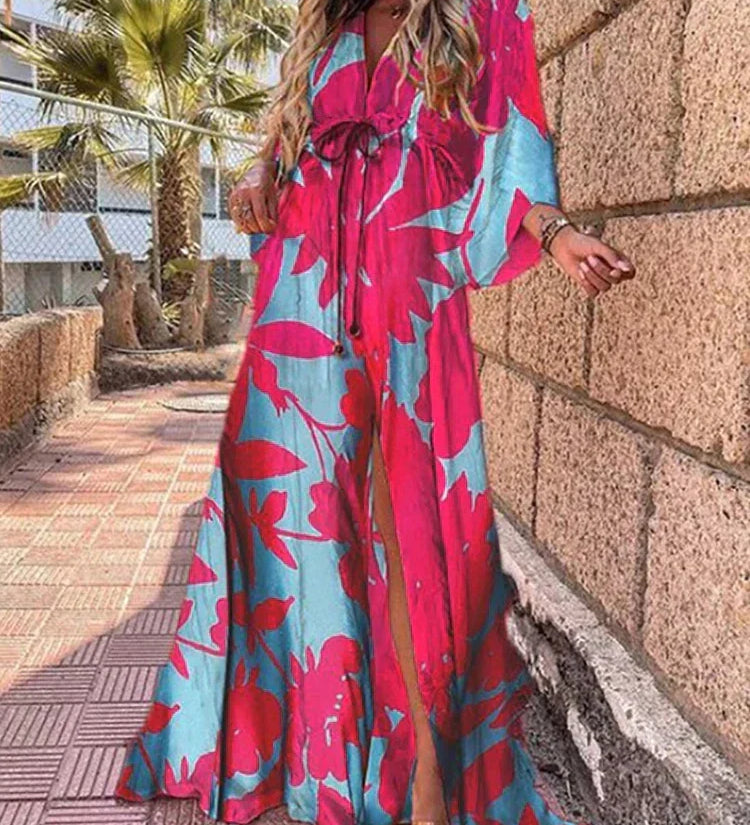 Bequemes Kaftankleid für den Urlaub – Produktansicht 4