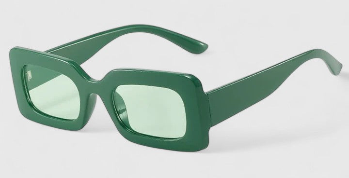 Sonnenbrille mit UV400-Gläsern und klarer Form – Produktansicht 10