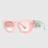 Stilvolle Sonnenbrille für jeden Anlass im eckigen Design – Produktansicht 5