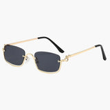Eckige Sonnenbrille mit klarer Linienführung – Produktansicht 1