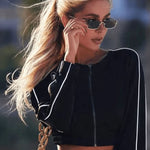 Eckige Sonnenbrille mit klarer Linienführung – Produktansicht 3