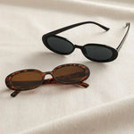 Retro-Sonnenbrille mit ovaler Linie – Produktansicht 9