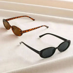 Retro-Sonnenbrille mit ovaler Linie – Produktansicht 8