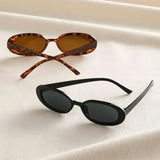 Retro-Sonnenbrille mit ovaler Linie – Produktansicht 7