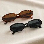 Retro-Sonnenbrille mit ovaler Linie – Produktansicht 5