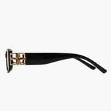 Stilvolle Sonnenbrille für jeden Anlass im ovalen Retro-Design – Produktansicht 4
