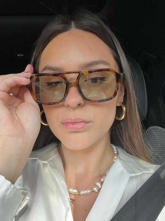 Sonnenbrille mit ovaler Fassung im Vintage-Stil – Produktansicht 11