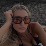 Sonnenbrille mit ovaler Fassung im Vintage-Stil – Produktansicht 14