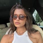 Sonnenbrille mit ovaler Fassung im Vintage-Stil – Produktansicht 9