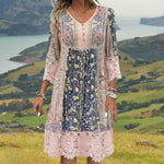 Bequemes Midikleid im Boho-Look – Produktansicht 1