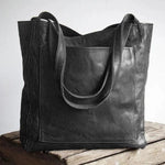 Klassische Handtasche aus Leder – Produktansicht 5