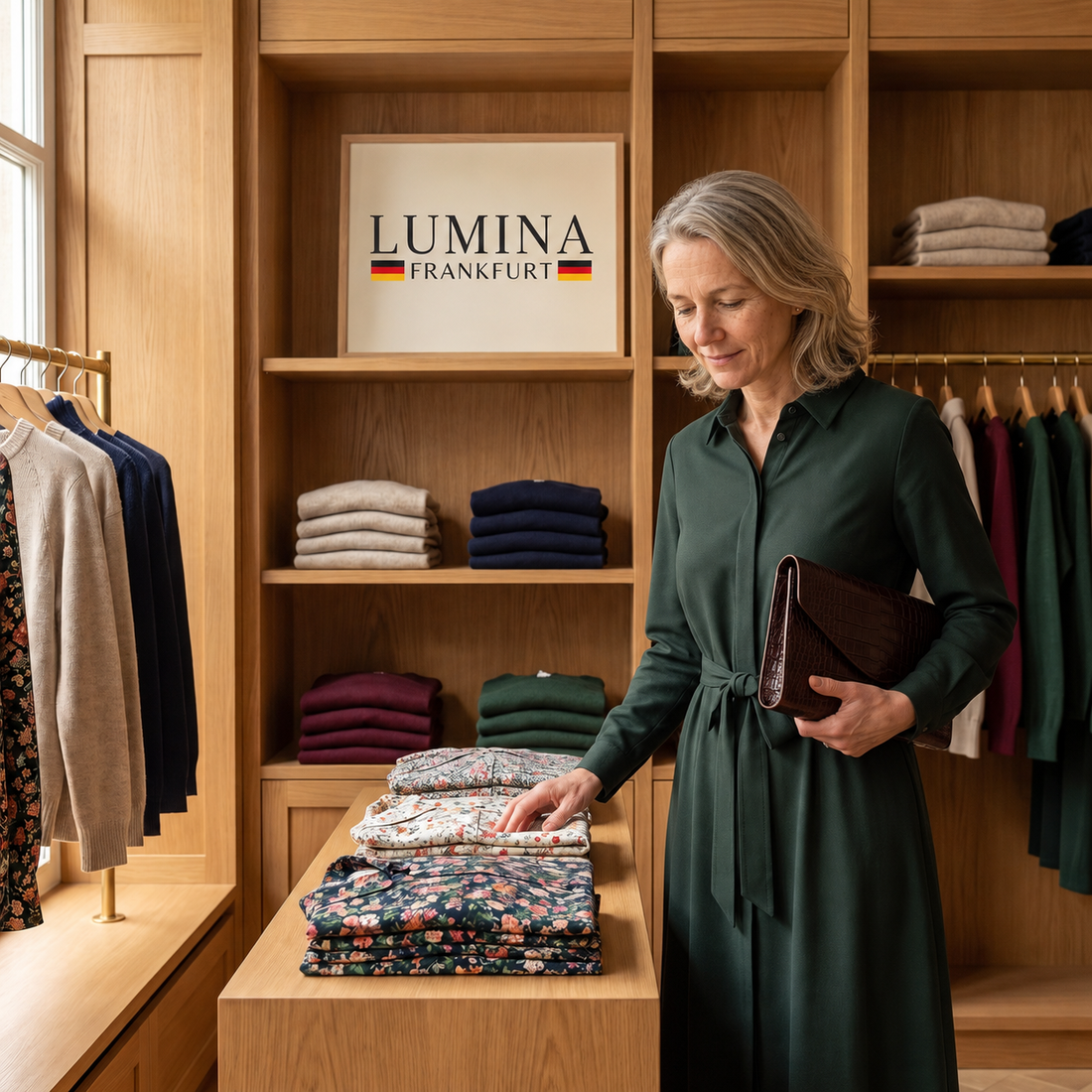 Lumina Frankfurt Geschäft – Außenansicht