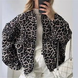 Bomberjacke mit Leopardenmuster – Produktansicht 6