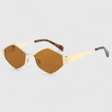 Markante Sonnenbrille im geradlinigen Design – Produktansicht 7