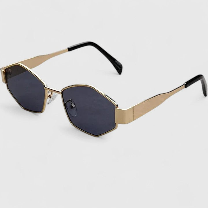 Markante Sonnenbrille im geradlinigen Design – Produktansicht 9