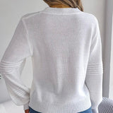 Eleganter Pullover mit Rundhalsausschnitt – Produktansicht 2