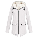 Lange Jacke mit Fleecefutter – Produktansicht 5