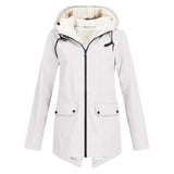 Lange Jacke mit Fleecefutter – Produktansicht 5