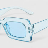 Sonnenbrille mit UV400-Gläsern und klarer Form – Produktansicht 20
