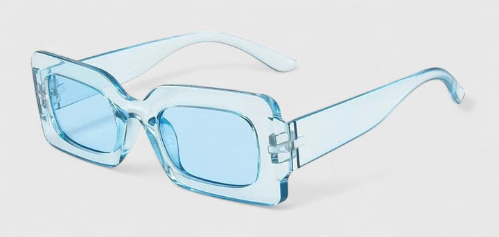 Sonnenbrille mit UV400-Gläsern und klarer Form – Produktansicht 20