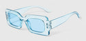 Sonnenbrille mit UV400-Gläsern und klarer Form – Produktansicht 20