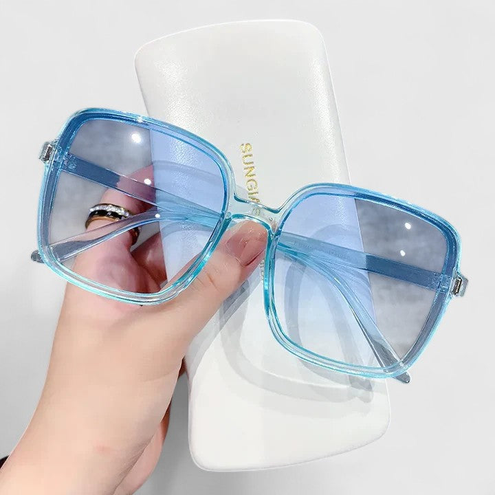 Sonnenbrille mit eckiger Fassung für jeden Tag – Produktansicht 5