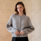 Vintage-Cardigan aus Wolle mit Rundhalsausschnitt – Produktansicht 2