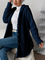 Strickjacke mit Kapuze und Zopfmuster – Produktansicht 3