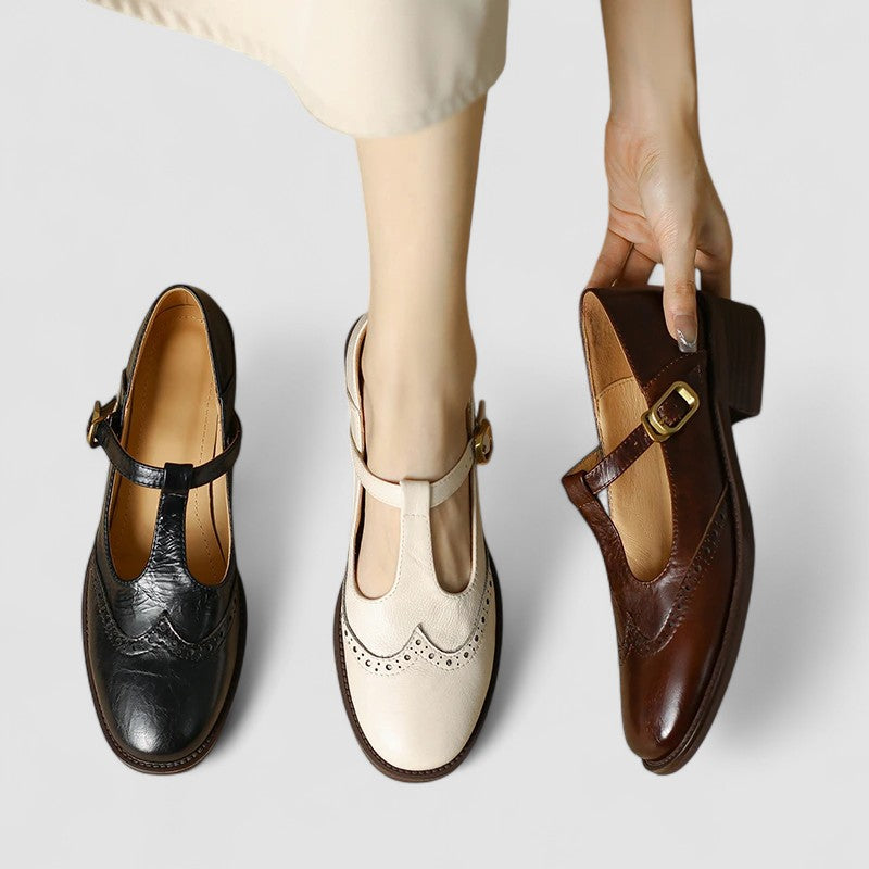 Bequeme Mary-Jane-Schuhe mit gepolsterter Sohle – Produktansicht 2