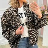Bomberjacke mit Leopardenmuster – Produktansicht 4