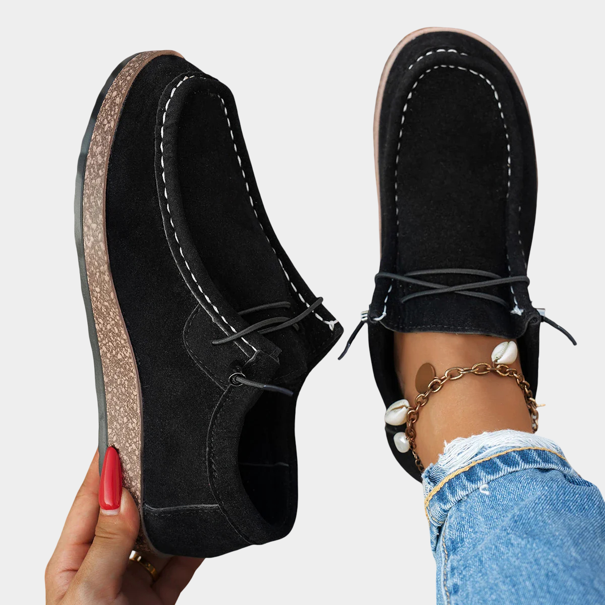 Boho-Schuhe mit angenehmem Tragekomfort – Produktansicht 1