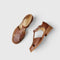 Bequeme Mary-Jane-Sandalen in Wickeloptik – Produktansicht 9