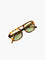 Sonnenbrille mit ovaler Fassung im Vintage-Stil – Produktansicht 1