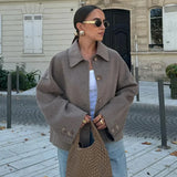Übergroße Jacke für Damen – Produktansicht 2