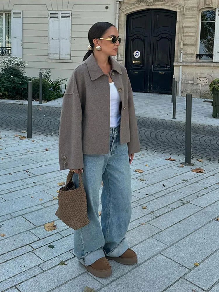 Übergroße Jacke für Damen – Produktansicht 5