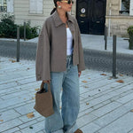 Übergroße Jacke für Damen – Produktansicht 5