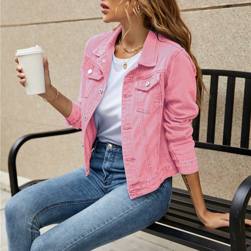Jeansjacke für Damen – Produktansicht 5