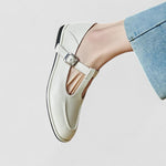 Bequeme Mary-Jane-Schuhe mit niedrigem Absatz – Produktansicht 5