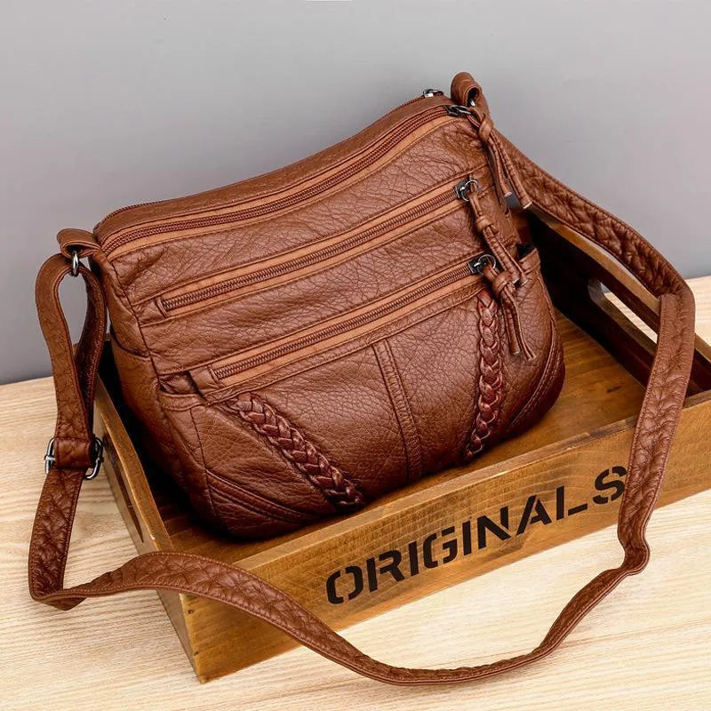 Elegante Schultertasche aus hochwertigem Material – Produktansicht 2