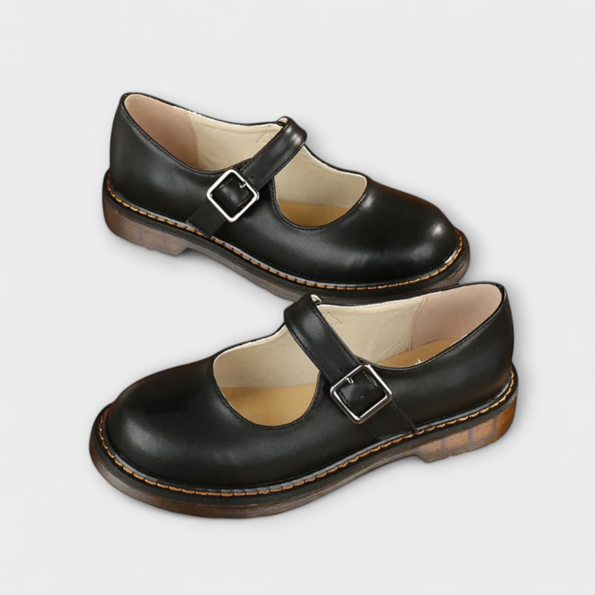 Bequeme Riemchen-Schuhe mit weicher Dämpfung – Produktansicht 1