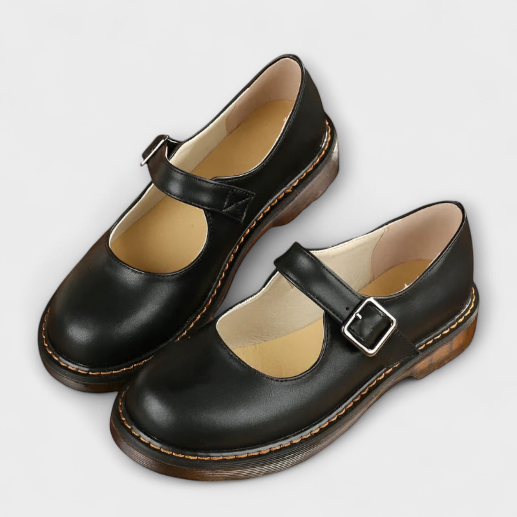 Bequeme Riemchen-Schuhe mit weicher Dämpfung – Produktansicht 2